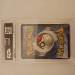 PSA 9 MINT Cinderace SWSH Base Cracked Ice Holo Pokemon Card 036/202 - Image 2