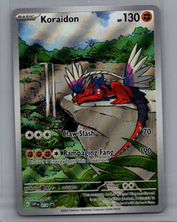 Koraidon SVP014 - Pokemon TCG Scarlet & Violet Promo Illustration Rare Card NM - Image 1