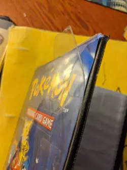 Pokemon Card Binder Vintage Pokemon Pikachu Charizard Original WOTC 1999 NICE! - Image 2