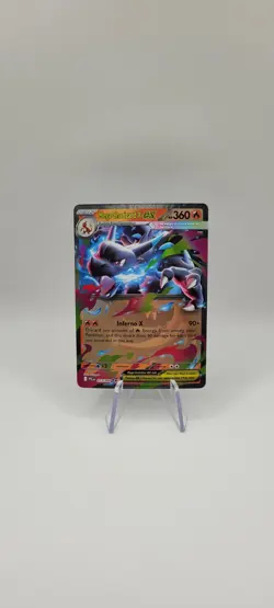 Pokemon TCG: Mega Charizard Ex 013/094 Double Rare Card Phantasmal Flames NM - Image 1