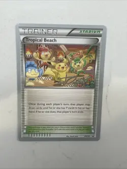 Tropical Beach BW50 World Championship 2012 Promo Card Pokemon TCG - Image 5