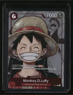 One Piece Promotion Cards Monkey.D.Luffy (Alternate Art) - Image 1