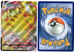 Pokemon Jumbo Card Lot of 5 Oversized w/Pikachu, Zapdos, Boltund & Hatterene - Image 5