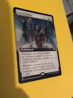 Norn's Decree. ONC Enchantment Magic the Gathering Card. Rare NM as shown. - Image 4
