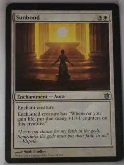 Sunbond - U from BNG #28 - in LP-NM Condition - Image 1