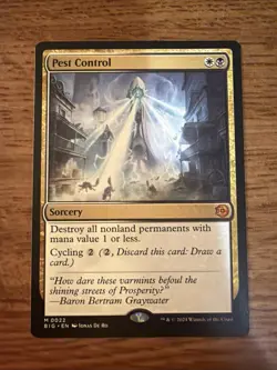 Pest Control Outlaws of Thunder Junction: the Big Score M 0022 MTG - Image 1