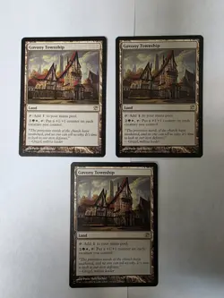 MTG Magic The Gathering Gavony Township Innistrad Regular - Image 1