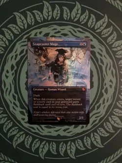 Snapcaster Mage (Borderless) (Chocobo Track Foil) Commander: Final Fantasy Foil - Image 1