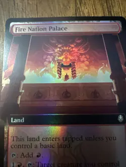 MTG Avatar The Last Airbender Fire Nation Palace 0389 Extended Art Foil NM - Image 3