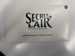 MTG Secret Lair: Outlaw Anthology Vol. 2: Sinister Scoundrels (NIB) - Image 1