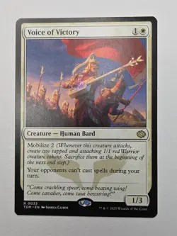 Voice of Victory Tarkir: Dragonstorm Regular - Image 1