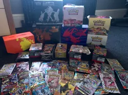Pokemon TCG Bulk Cards. Holos and reverses also. Etb, booster boxes. opened. - Image 1