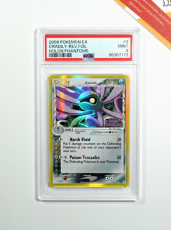 Pokemon PSA 9 Cradily #2 Holo Ex Holon Phantoms 2006 English - Image 1