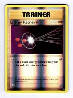 Energy Retrieval XY - Evolutions #77 (2016) Uncommon Reverse Holo NM Pokemon - Image 1