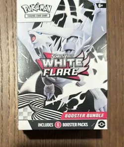 New Sealed Pokemon TCG White Flare Booster Bundle Scarlet & Violet 6 packs - Image 1
