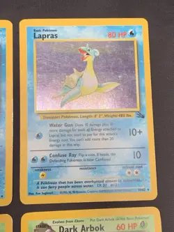 Vintage Holo Rare Pokemon TCG WOTC 1999 Base Set, Fossil, Jungle, Scyther Pinsir - Image 4