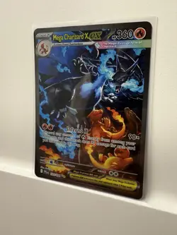 Mega Charizard X EX SIR 125/094 Phantasmal Flames English Pokemon TCG - Image 4