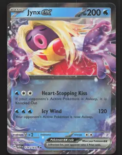Jynx ex 124/165 Pokemon SV: Scarlet & Violet 151 Near Mint or Better - Image 1