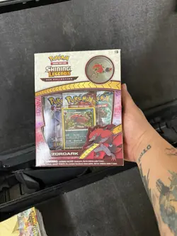 Zoroark - Pokemon Shining Legends Pin Collection Box Factory Sealed TCG - Image 1