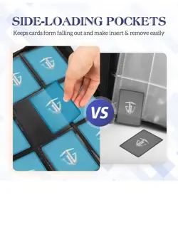 pokemon Laser Engraved 9 Pocket Charmander & Charizard Top Loader binder - Image 4