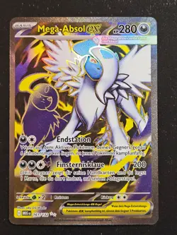 Pokemon TCG Deutsch Mega Absol ex MEG 161 | Near Mint - Image 1