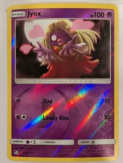 Jynx 30/68 - Hidden Fates Pokemon Reverse Holo Foil Nice! - Image 1