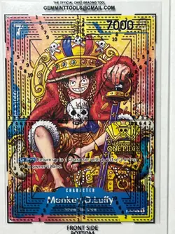 Monkey.D.Luffy (2nd Anniversary Stamped Promo) P-043 One Piece TCG English - Image 3