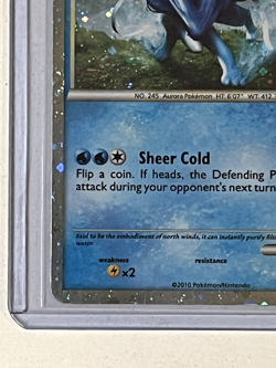 SUICUNE Promo Card - HGSS21 Hgss Holo Pokemon TCG (PR) - Image 5