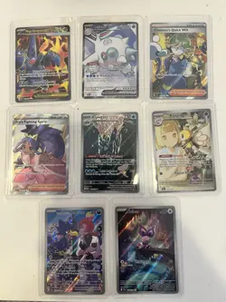 Pokemon TCG SIR And Full Art Lot Ex, 8 Cards - Image 1