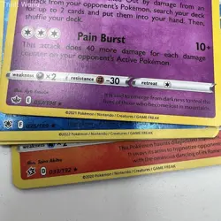 Kingler V Gengar Holo + 300+ Pokemon Card Lot Bulk Modern Sword & Shield Era - Image 4