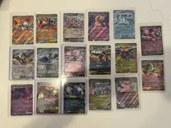Lot Of 17 Ex Pokemon Cards. Multiple Sets - Image 1
