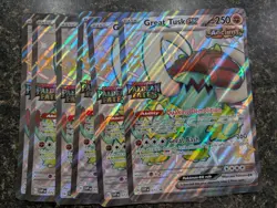 Pokemon Jumbo Card Lot 51 Cards Total - Mega Lucario, Great Tusk, Snorlax - Image 2