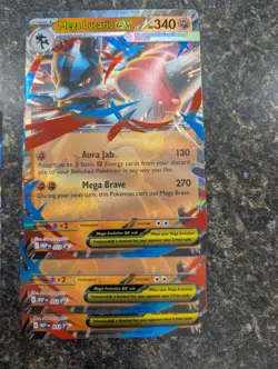 Pokemon Jumbo Card Lot 51 Cards Total - Mega Lucario, Great Tusk, Snorlax - Image 3
