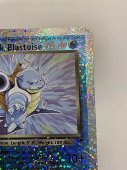 **SEE PICS** Dark Blastoise - Box Topper S2/S4 Jumbo Cards Reverse Holo Pokemon - Image 4