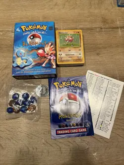 Pokemon Blackout Theme Deck 1999 Factory Sealed Cards Open Box Vintage - Image 1