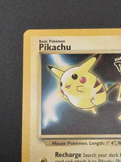 Pokemon TCG Pikachu #4 Stamped NM/LP 1999 Black Star Promo Card WOTC - Image 3