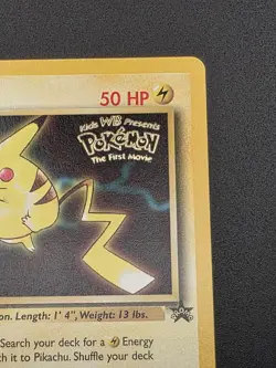 Pokemon TCG Pikachu #4 Stamped NM/LP 1999 Black Star Promo Card WOTC - Image 4