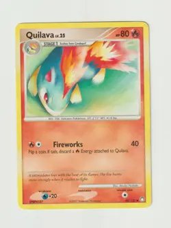 Quilava Pokemon TCG Diamond and Pearl Mysterious Treasures Card 60/123 - Image 1