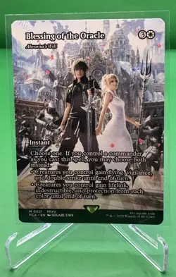 MTG Final Fantasy Blessing of the Oracle Akroma's Will Showcase #21 M 0021 NM/M - Image 1