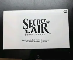 Secret Lair Drop Dan Frazier Is Back Again: The Allied Talismans Foil-Etched MTG - Image 1
