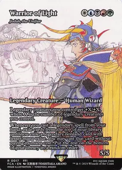 Warrior of Light (Showcase) Final Fantasy: Through the Ages Regular - Image 1