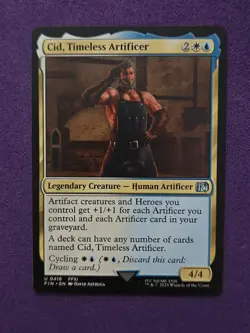 MTG Cid, Timeless Artificer (0416), NM-Mint, English Final Fantasy FIN - Image 1