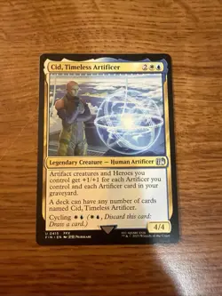 Cid, Timeless Artificer Final Fantasy U 0415 Magic The Gathering MTG - Image 1