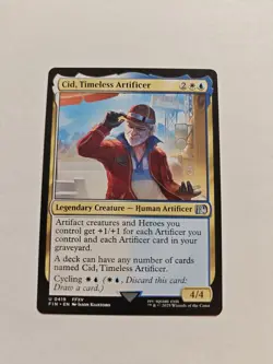 MTG Cid, Timeless Artificer (0419) Final Fantasy NM - Image 1