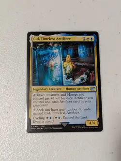 MTG Cid, Timeless Artificer (0411) Final Fantasy NM - Image 1