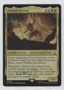 Edward Kenway Foil Magic: Universes Beyond: Assassin's Creed ACR #0053 - Image 1