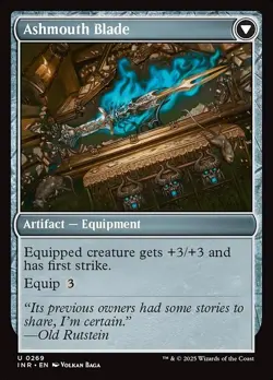 Neglected Heirloom Ashmouth Blade Foil INR 269 Uncommon MTG - Image 2