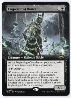 Emperor of Bones (Extended Art) R Modern Horizons 3 453 NM - Image 1