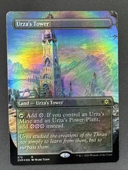 Urza's Tower (Borderless) Double Masters Foil - Image 1