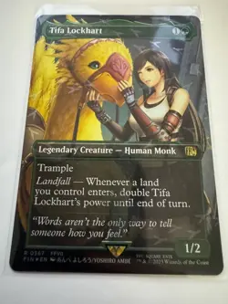 Tifa Lockhart (Borderless Chocobo Track Foil) Final Fantasy Foil NM ENG R #0567 - Image 1